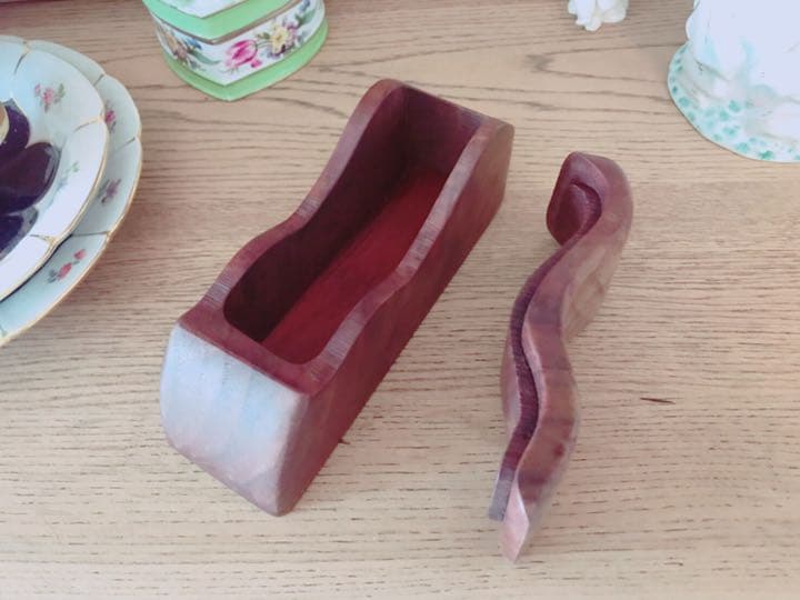 アンティークの木箱☆小物入れ