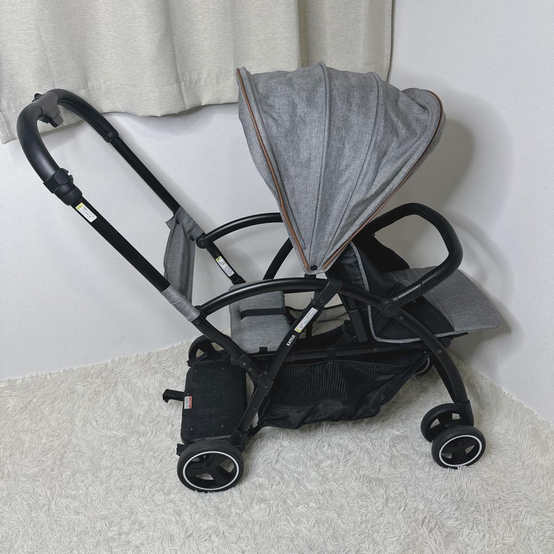 ✨美品✨ KATOJI　ベビーカー 2-Seater グレー　ベビーカ カトージ