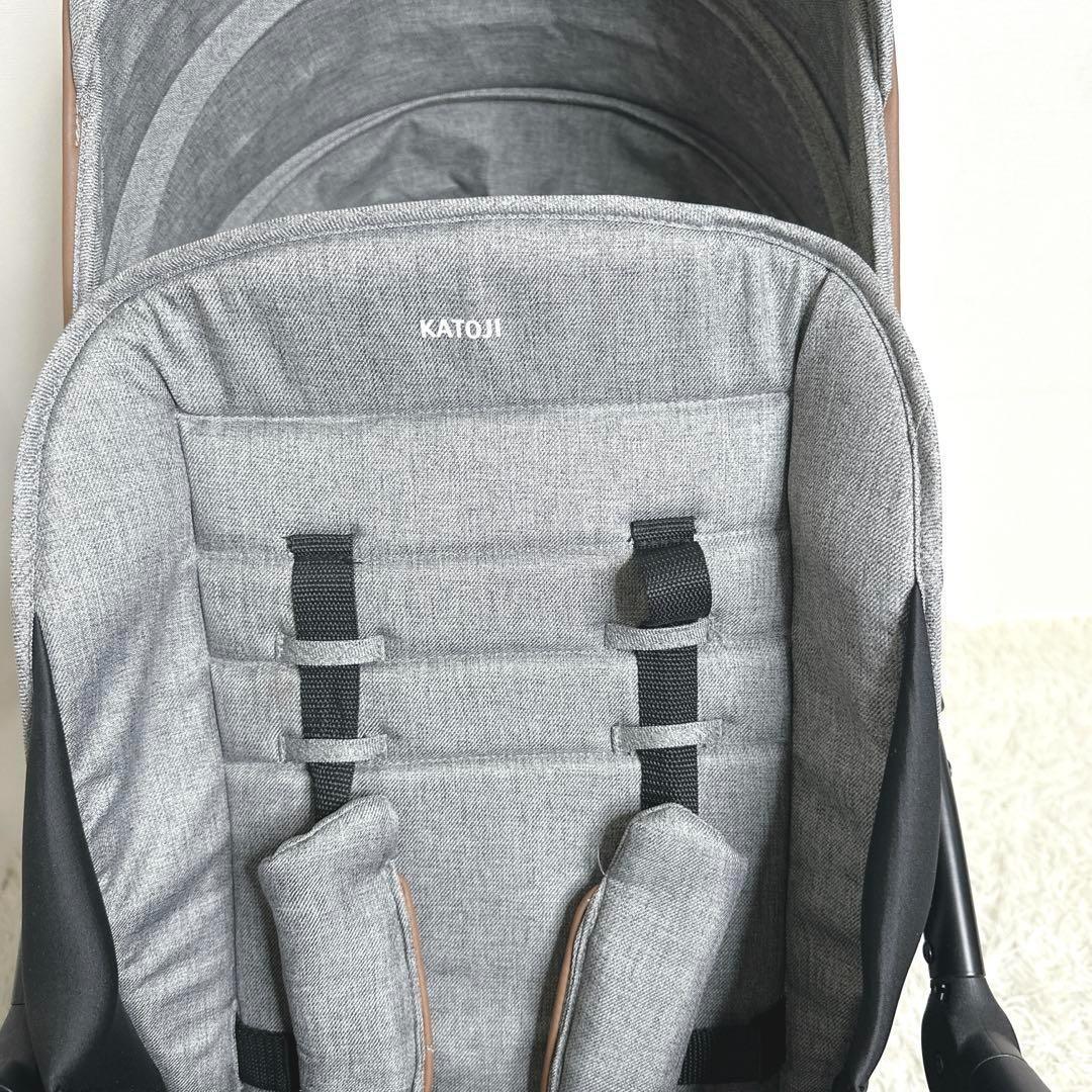 ✨美品✨ KATOJI　ベビーカー 2-Seater グレー　ベビーカ カトージ