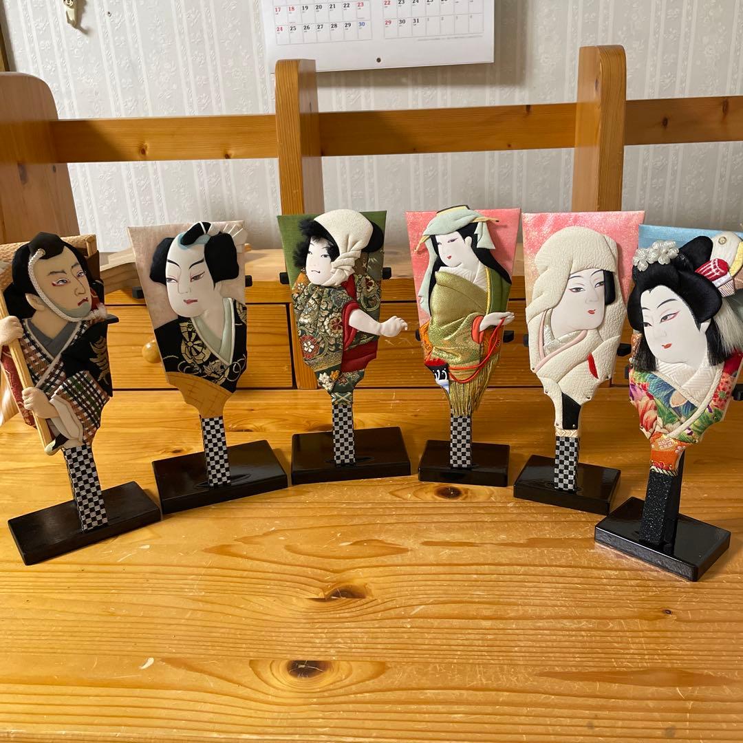 飾り羽子板　押絵　ハンドメイド