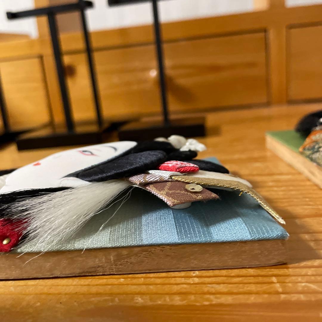 飾り羽子板　押絵　ハンドメイド