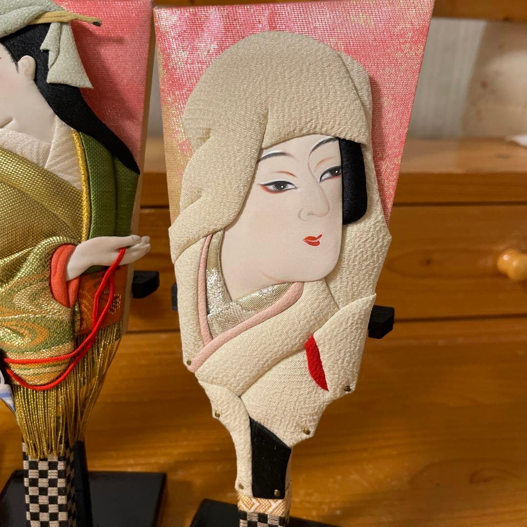 飾り羽子板　押絵　ハンドメイド