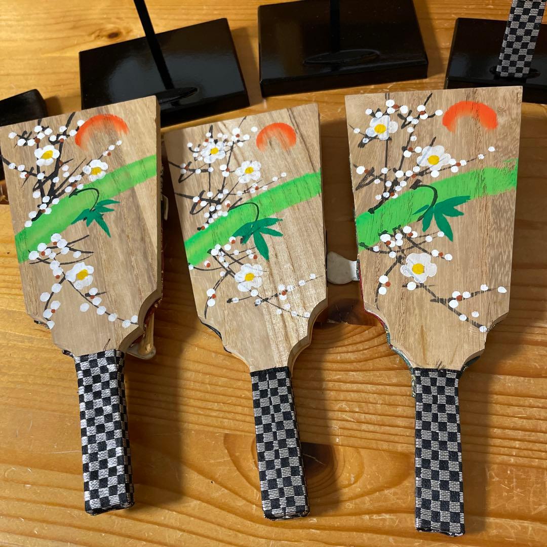 飾り羽子板　押絵　ハンドメイド