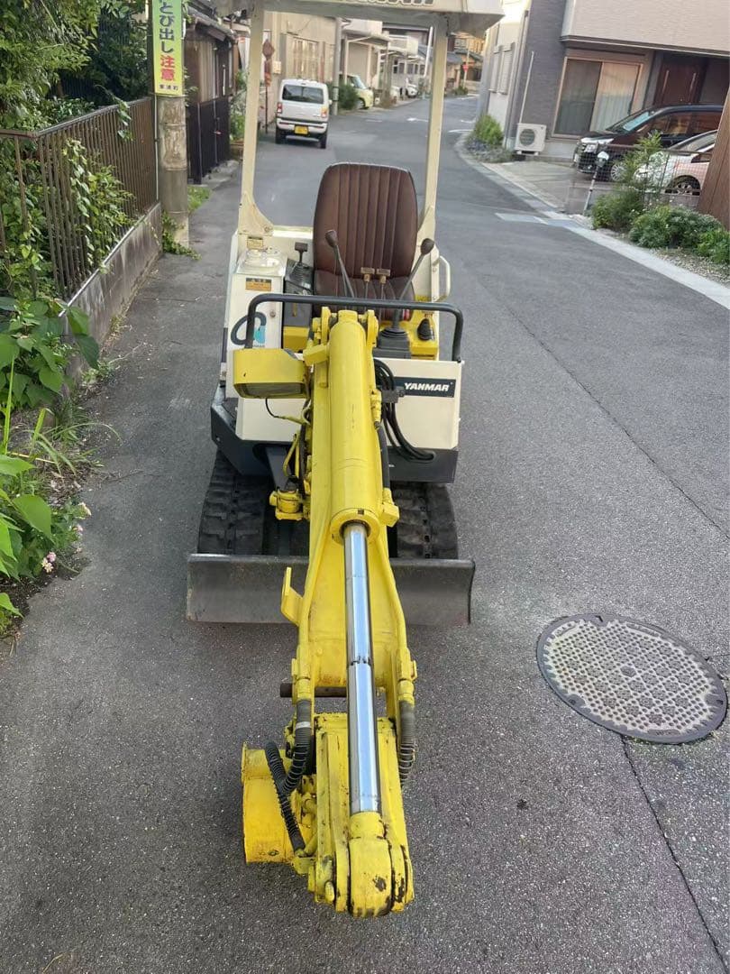 ヤンマー B12 ミニユンボ 横旋回 ライト点灯確認済 油圧ショベル 中古