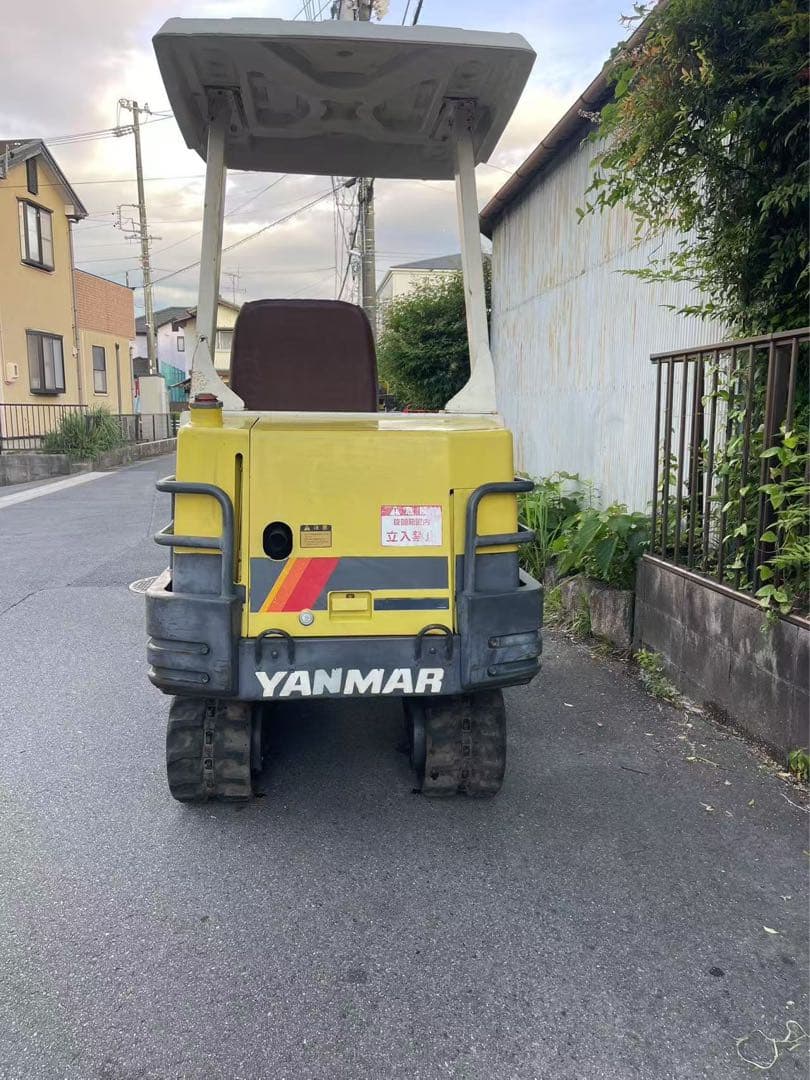 ヤンマー B12 ミニユンボ 横旋回 ライト点灯確認済 油圧ショベル 中古