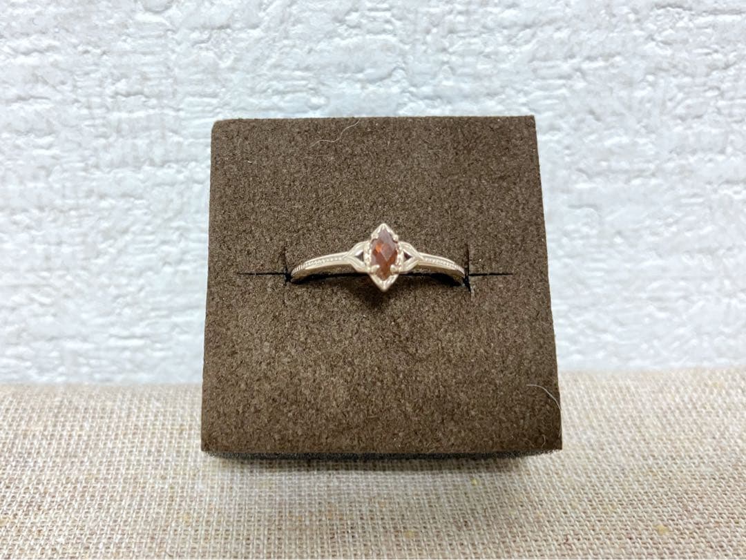 moni＊ さん専用 agete アガット リング ガーネット K10 11号