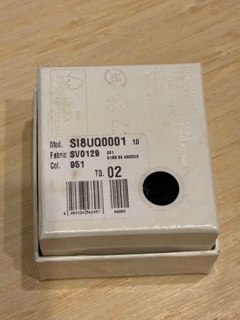 Maison Margiela ナンバリングリング 02サイズ