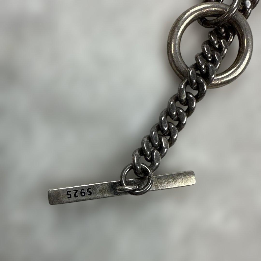 サンローラン　希少　シルバー925 喜平ネックレス