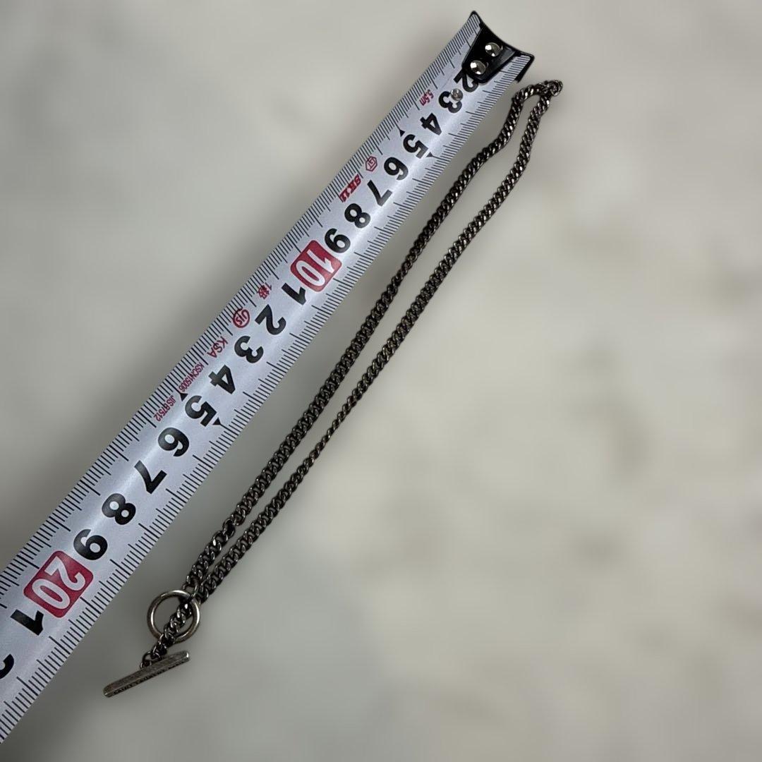 サンローラン　希少　シルバー925 喜平ネックレス