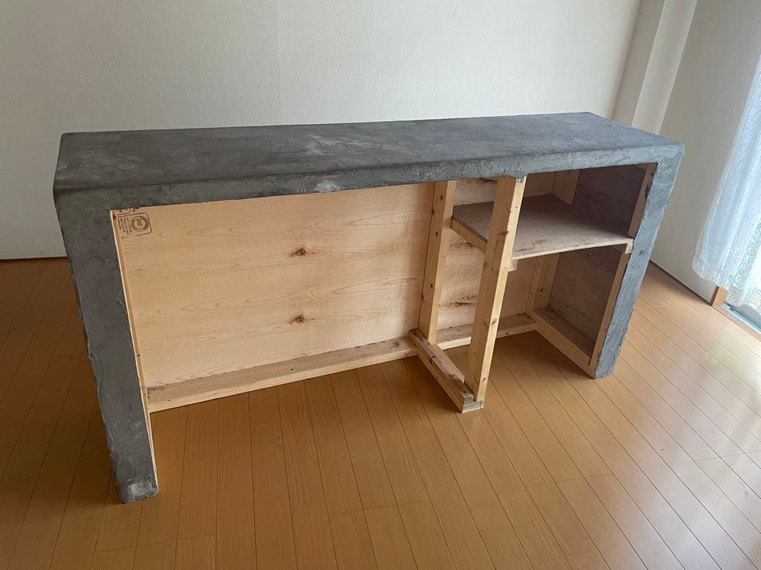 【直接受け取り】モルタルカウンター✩グレー✩カフェ✩レジ✩インテリア