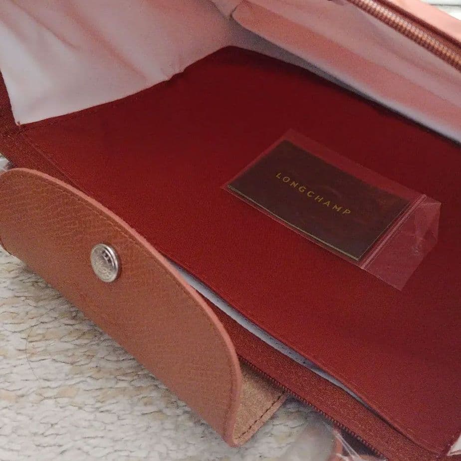 LONGCHAMP プリアージュ®️グリーン トートバッグ L コニャック