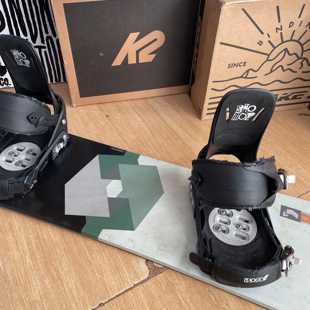 BURTON×SALOMON　バートン　スノーボードセット　バインディング付