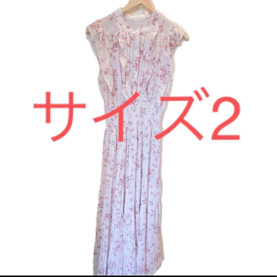 ★新品未使用★スナイデル　フリルプリントワンピース