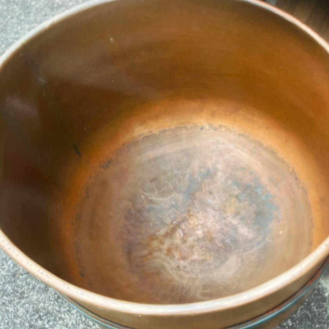 銅製 大きな寸胴鍋
