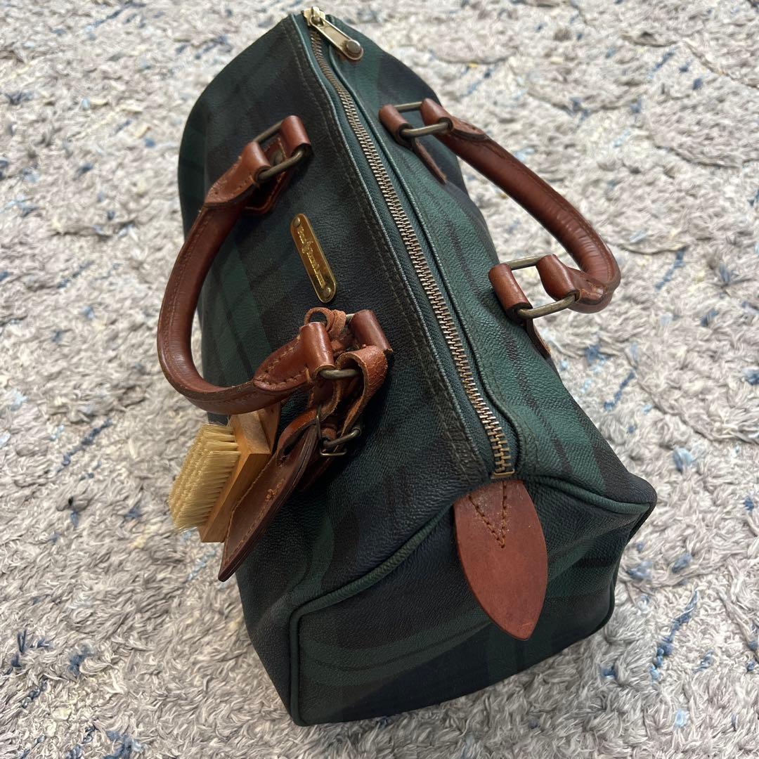 【最終値下げ】ポロラルフローレン ミニボストンバッグ ビンテージ PVC