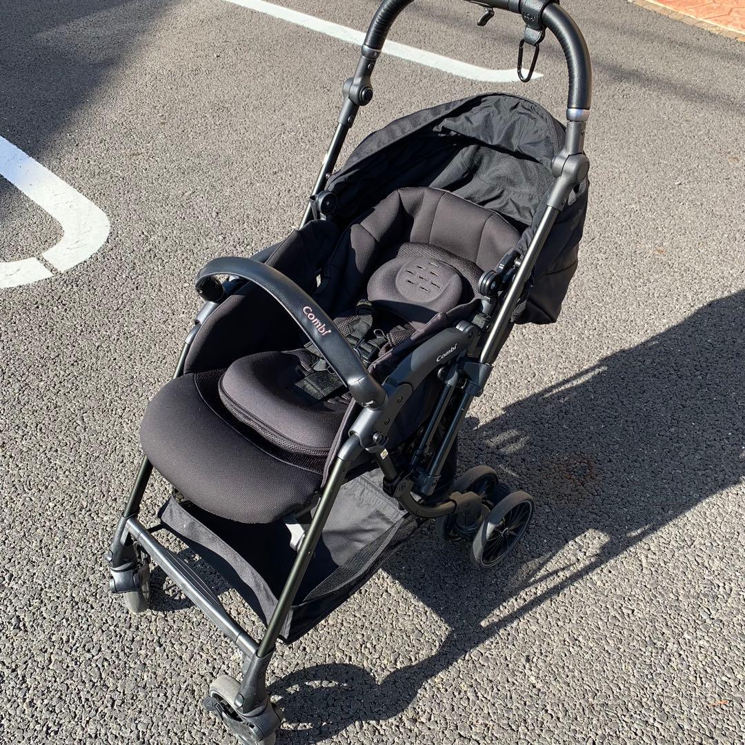 美品　combi スゴカルSwitch plus エッグショック ロッタ　黒