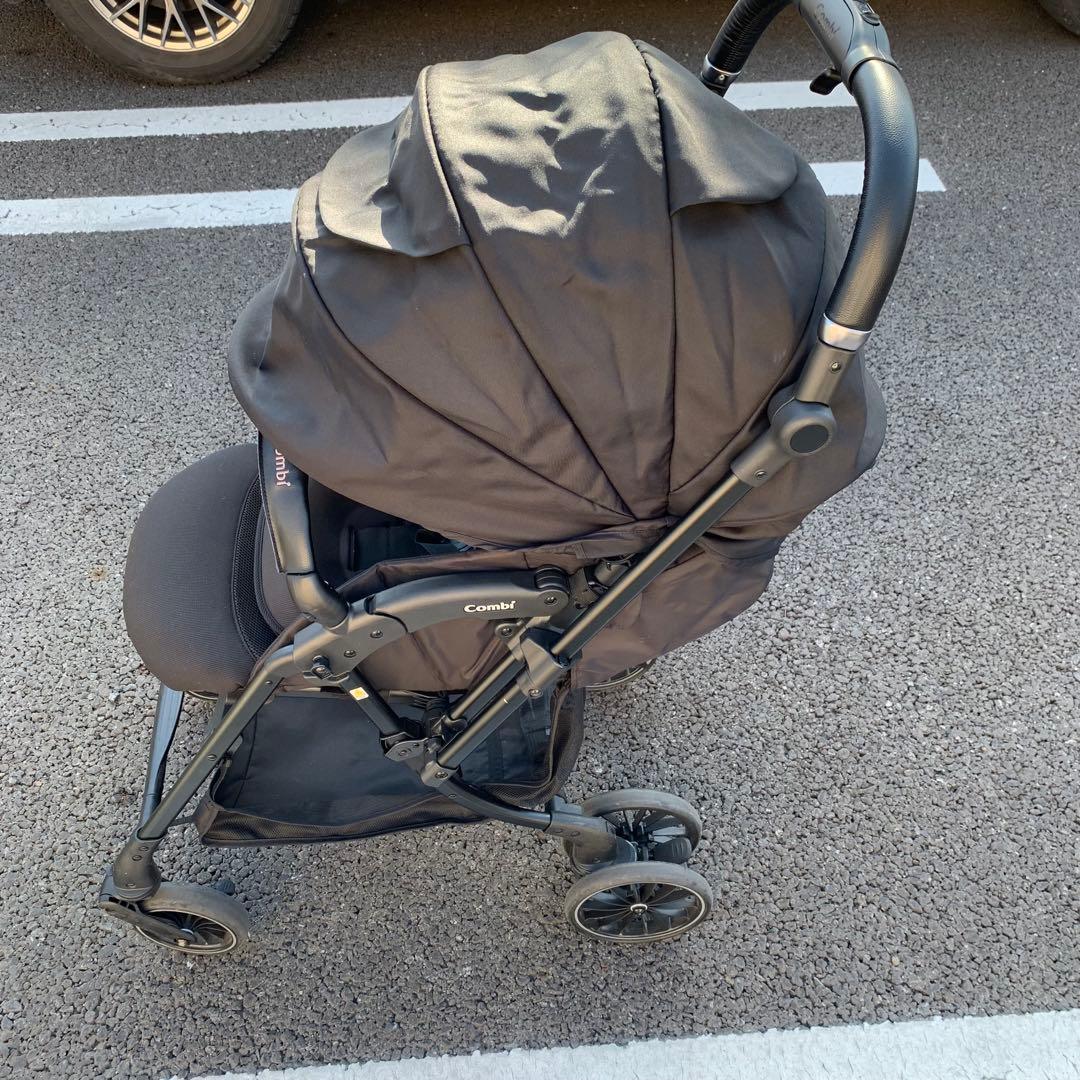 美品　combi スゴカルSwitch plus エッグショック ロッタ　黒