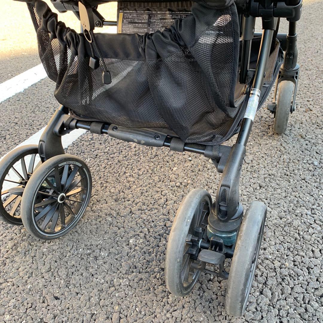 美品　combi スゴカルSwitch plus エッグショック ロッタ　黒