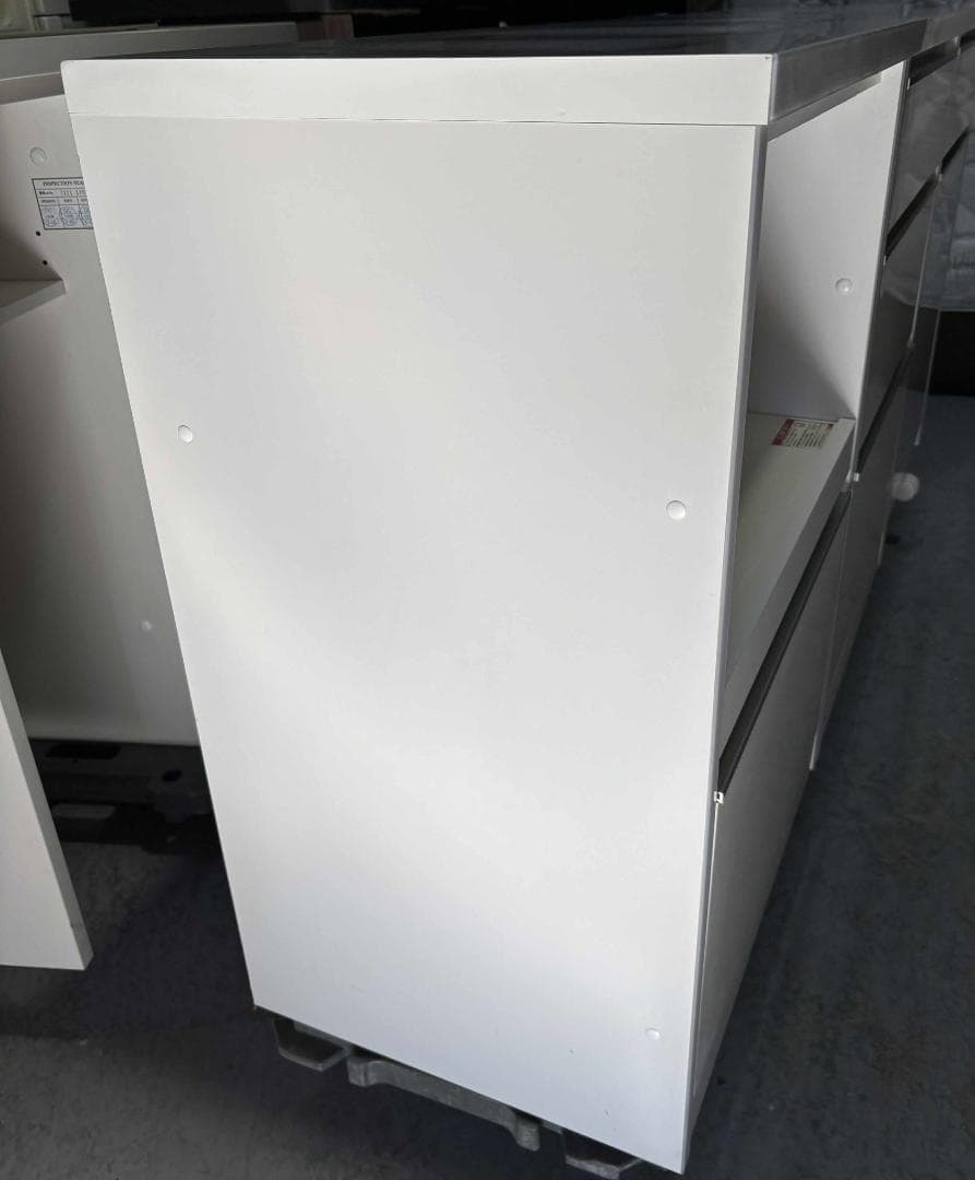 土井インテリア キッチンカウンター、キッチンボード幅180cm Used