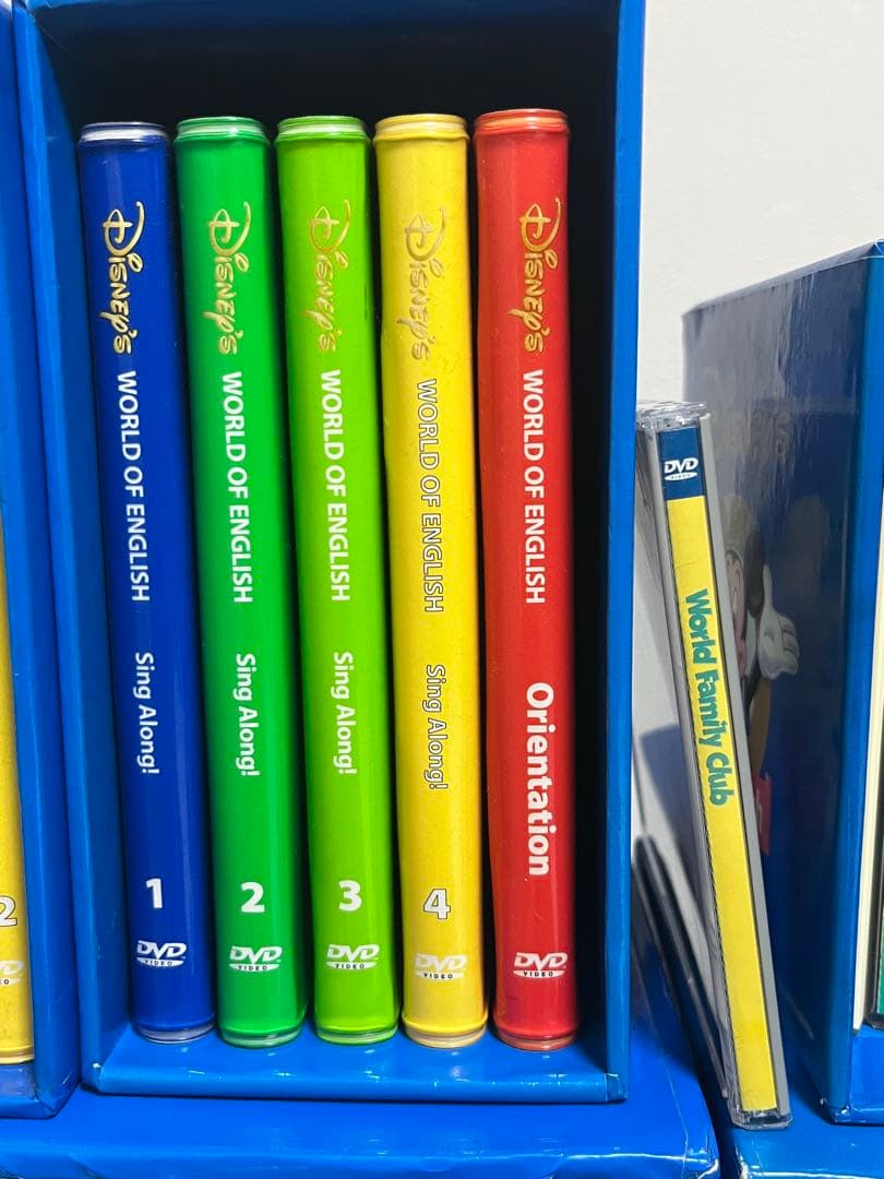 【美品】ワールドファミリー　セット　ディズニー英語システム