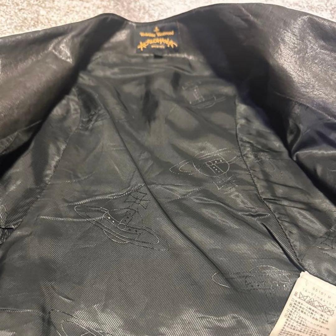 vivienne westwood レザージャケット　短丈