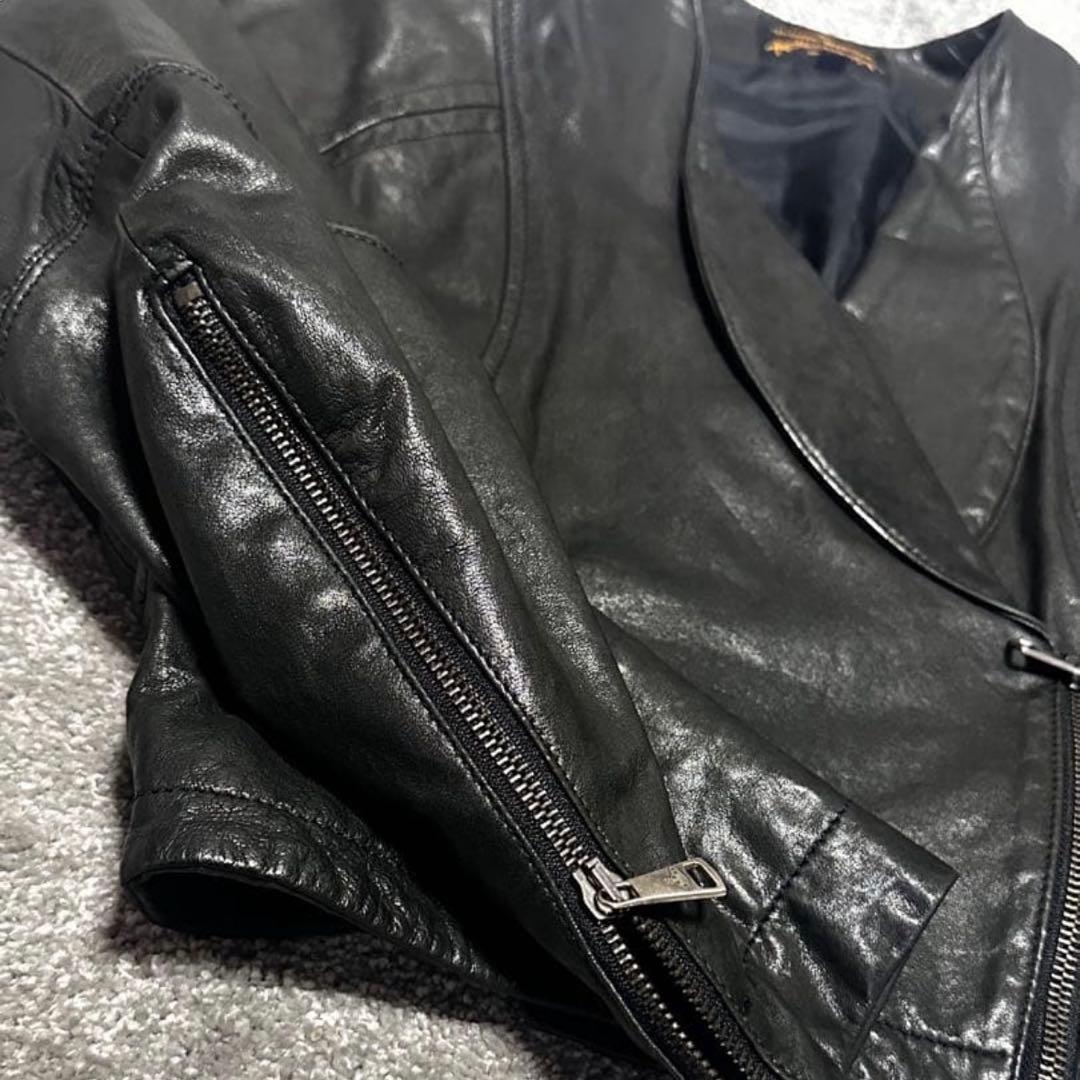 vivienne westwood レザージャケット　短丈