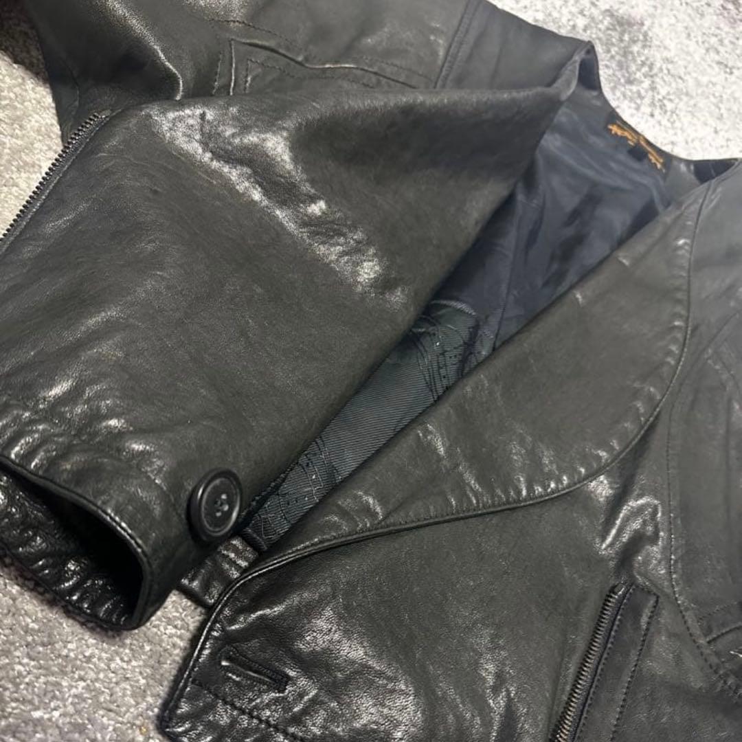vivienne westwood レザージャケット　短丈