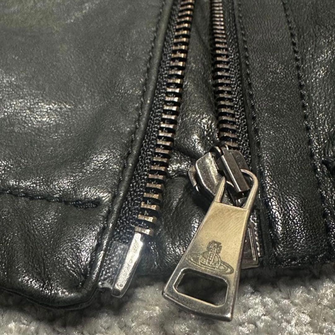 vivienne westwood レザージャケット　短丈