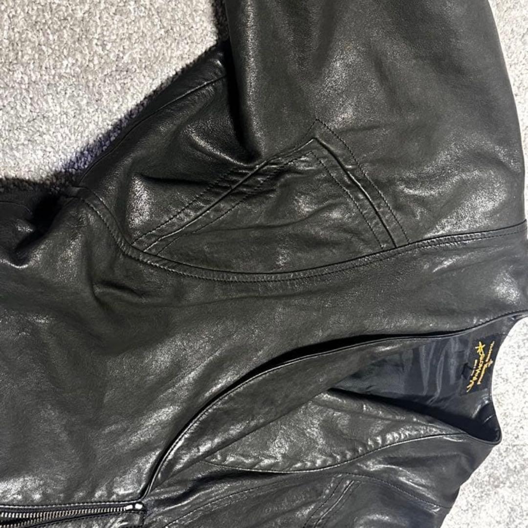 vivienne westwood レザージャケット　短丈
