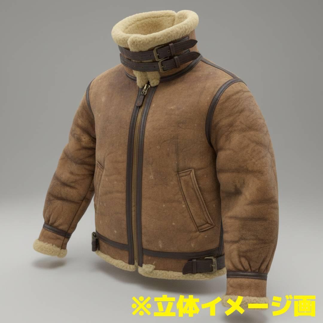 USA製 AVIREX B-3 ムートン フライト ジャケット 36 定価24万