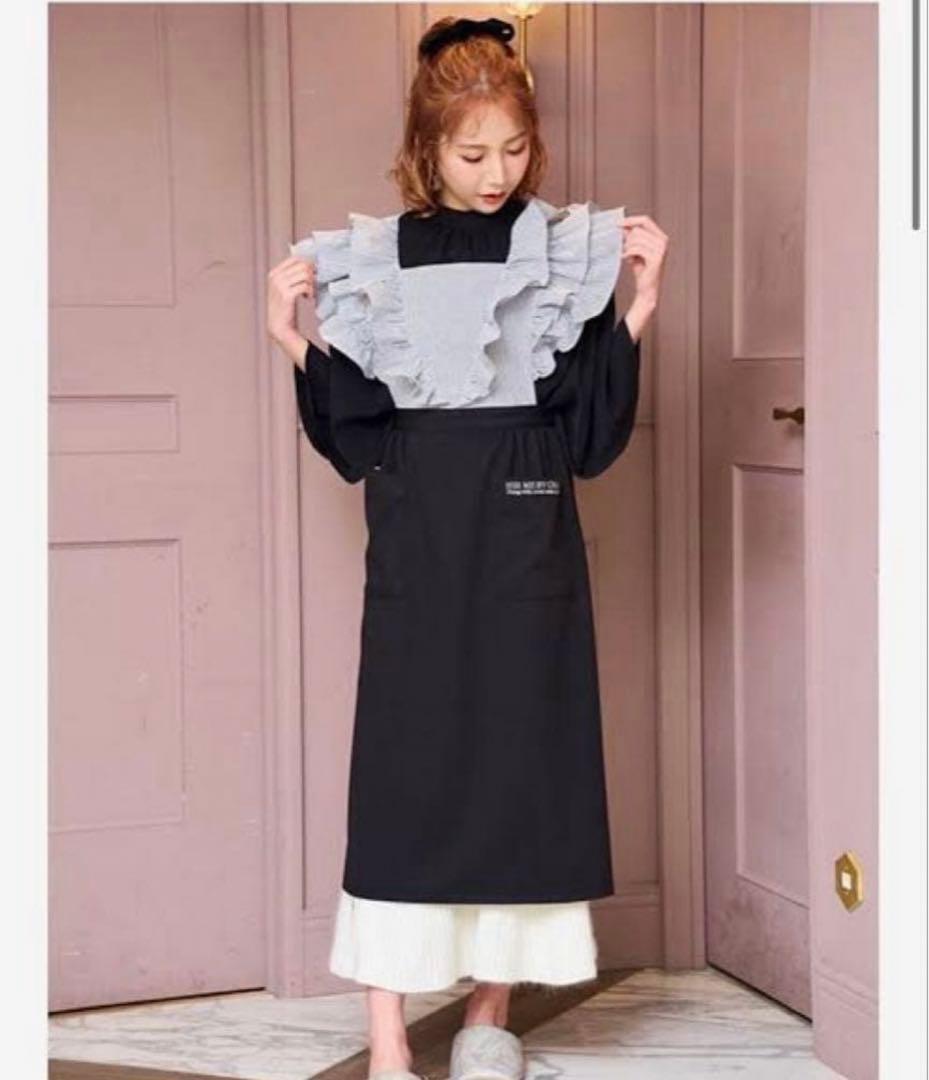 イコラブ 大谷映美里 みりにゃ エプロン フリルエプロン メイド ワンピース