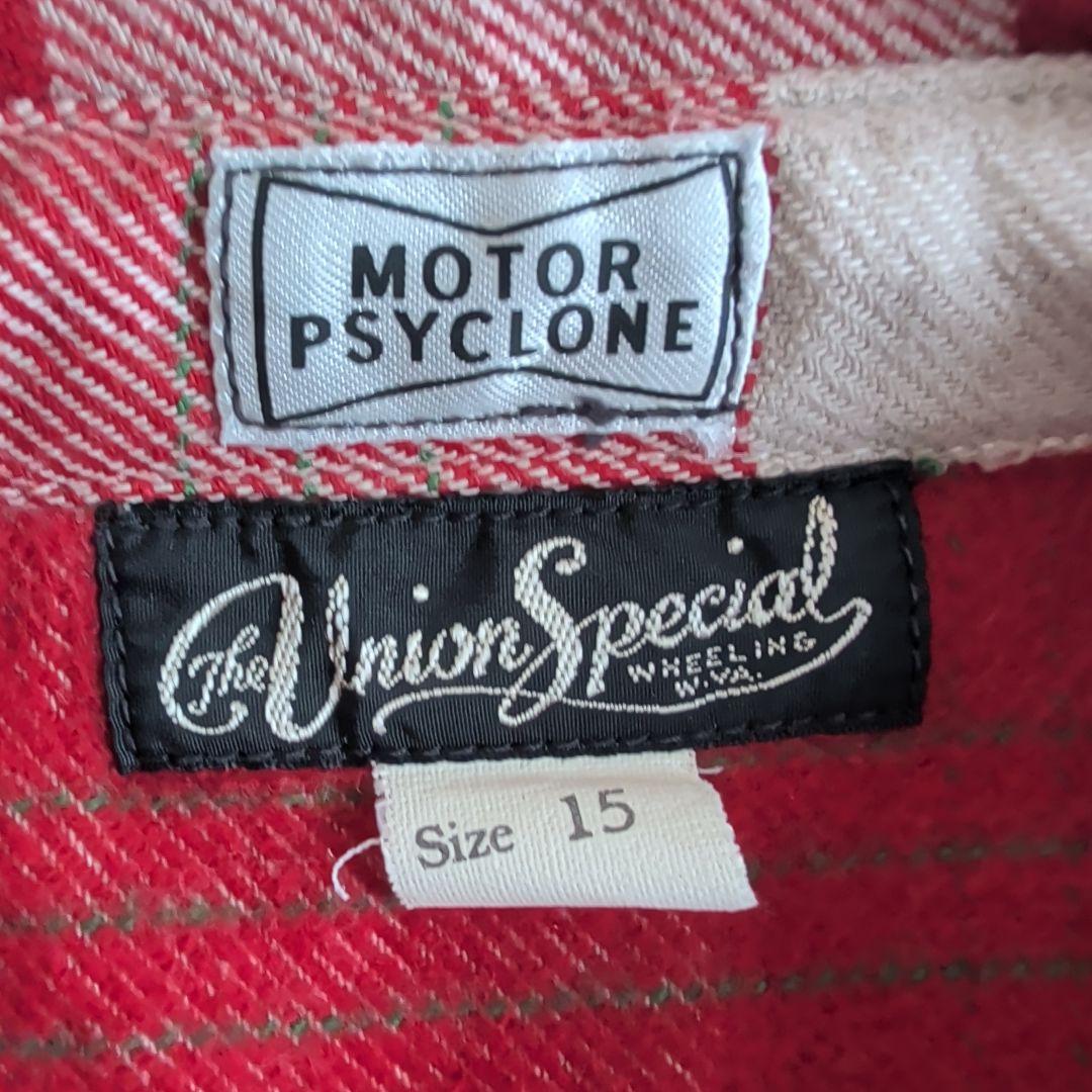 フリーホイーラーズ フランネルシャツ ノマド ワークシャツ サイズ15