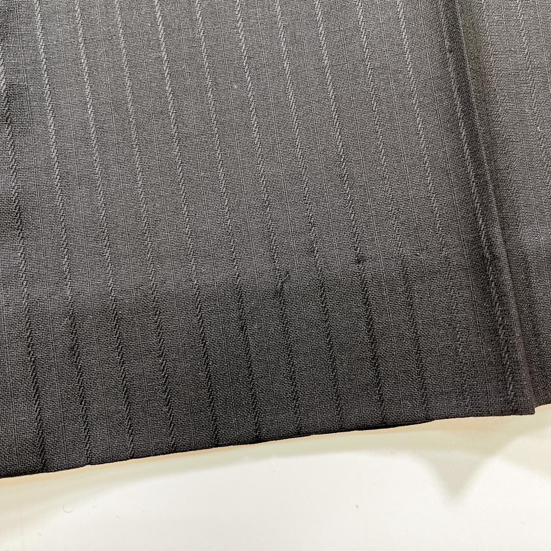 セオリーリュクス パンツスーツ セットアップ 36 S 黒 ストライプ