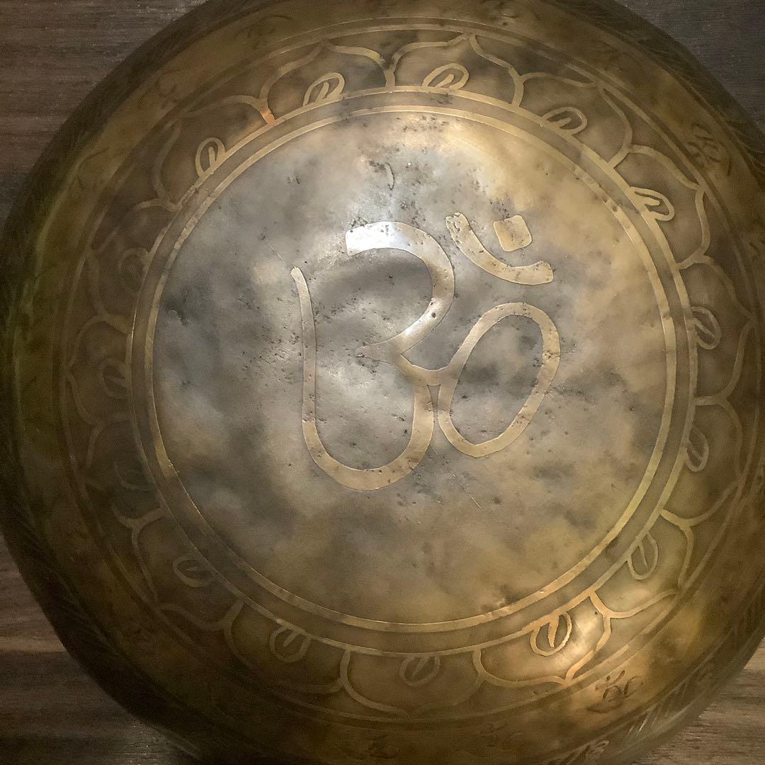 no42 チベット産 シンギングボウル　新品　サイババ　33cm 藤井風