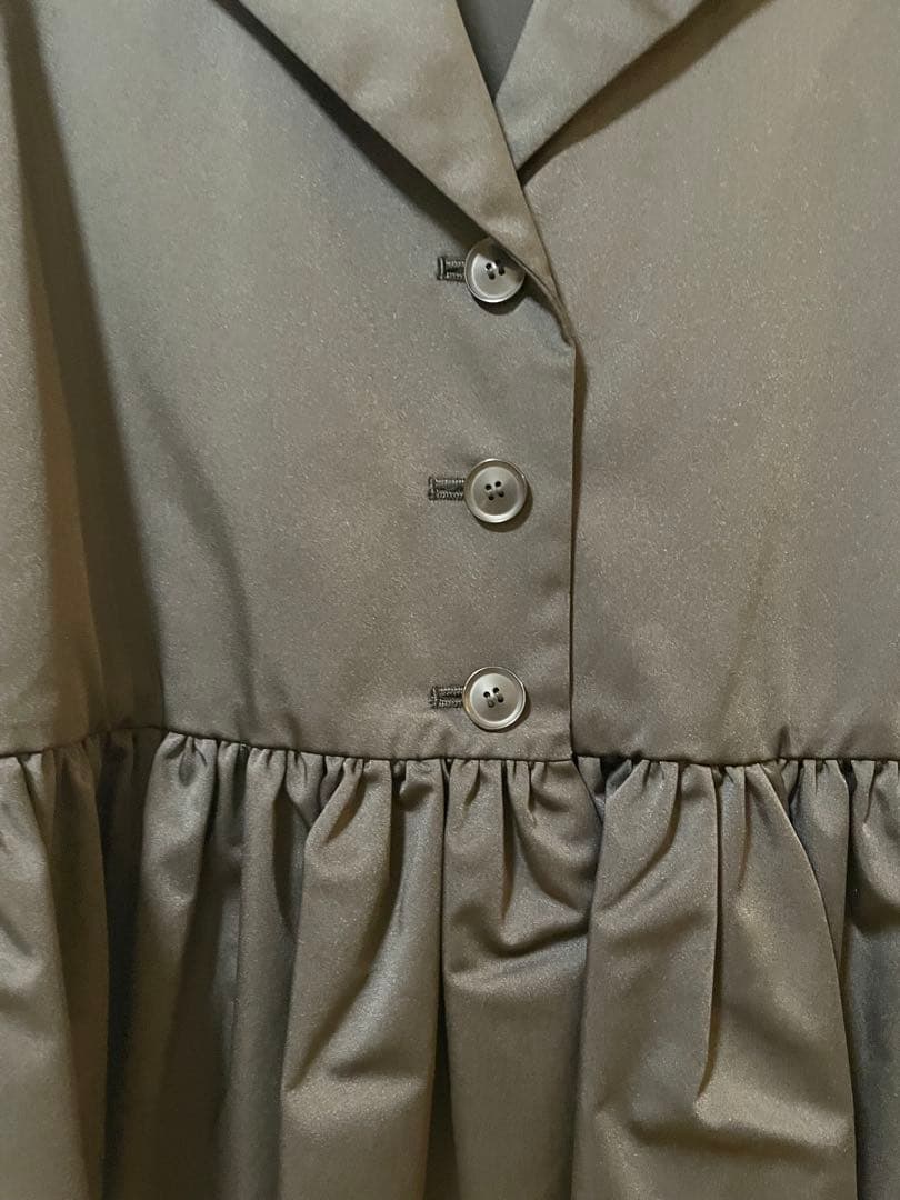 シーズンスタイルラボ　大草直子　タフタティアードジャケット