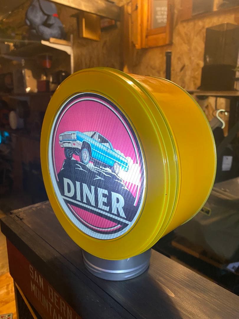 照明付き棚　アメリカン