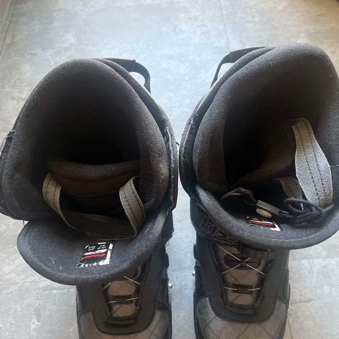 kissmark スノーボードブーツ 黒/グレー