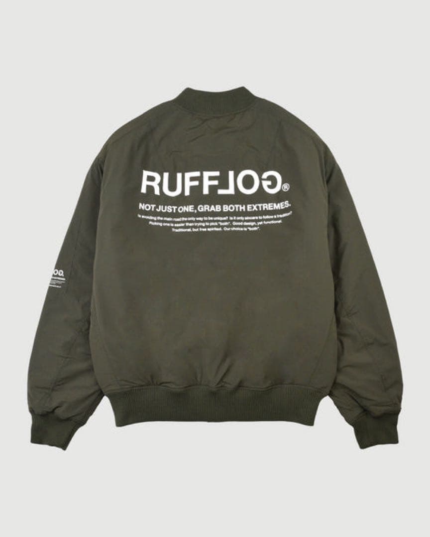 訳あり専用　ラフログ　ラフロッグ　軽量パファースタジアムジャケット　M