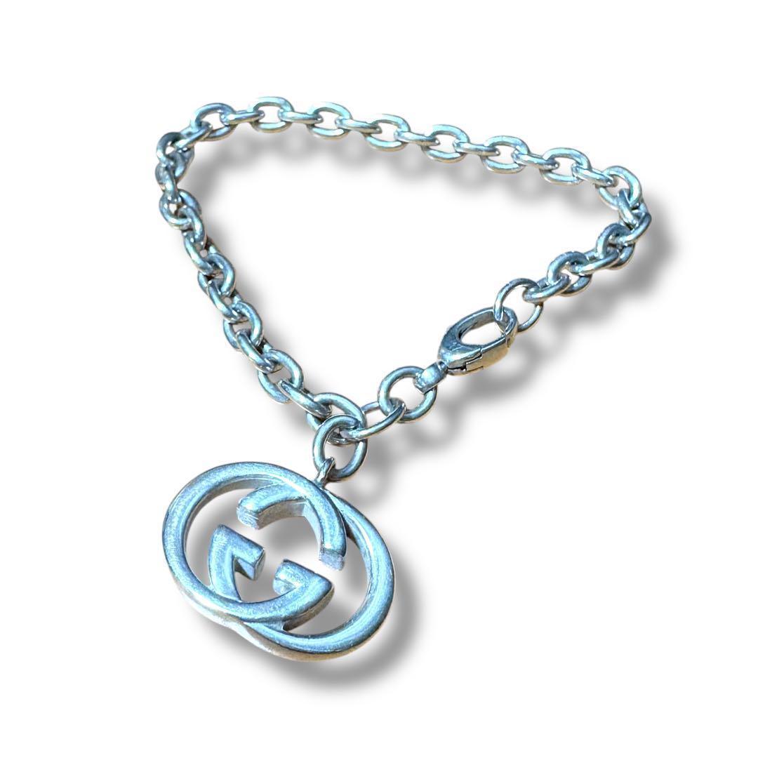 GUCCI インターロッキングG ブレスレット シルバー925