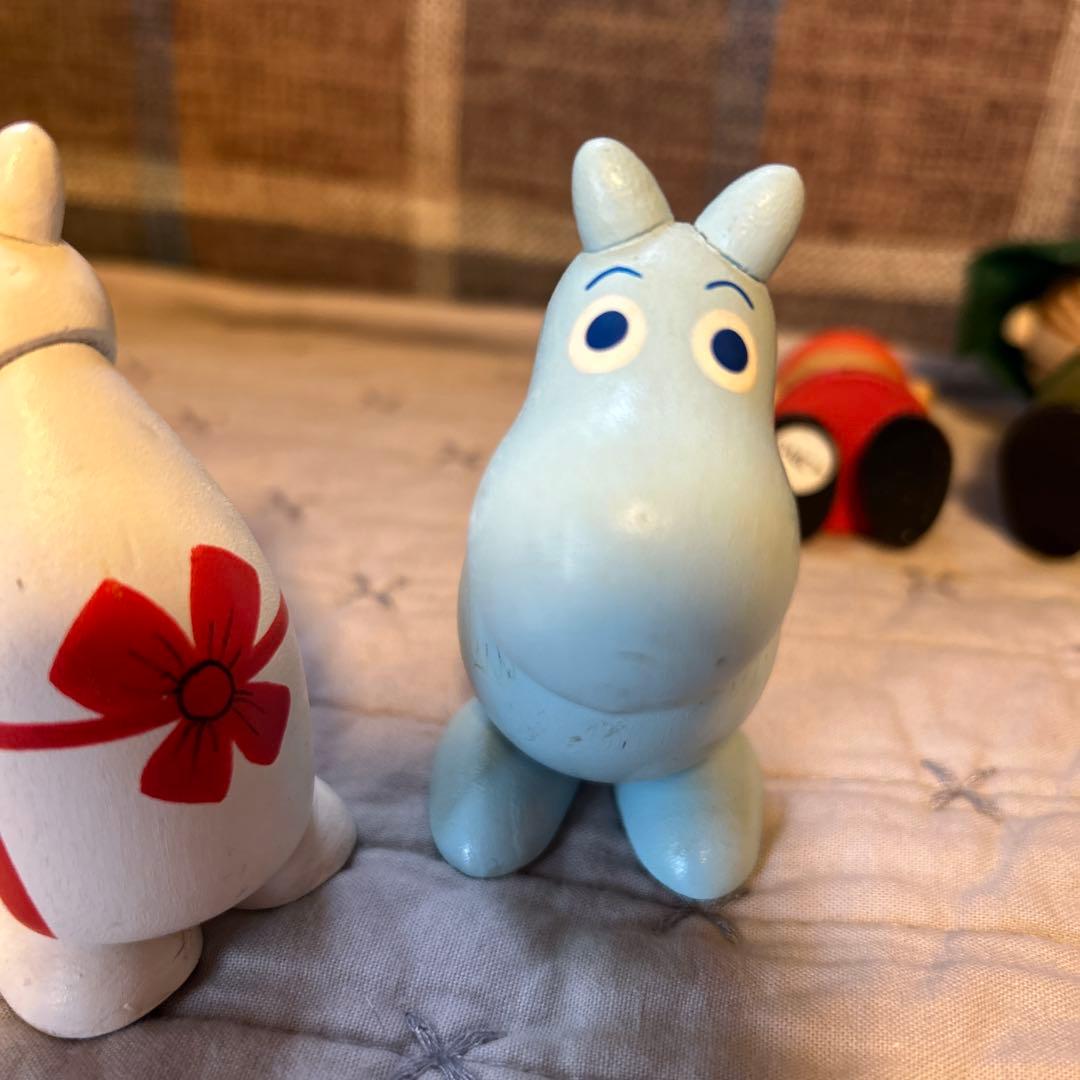 ムーミン 木製フィギュア 4体セット