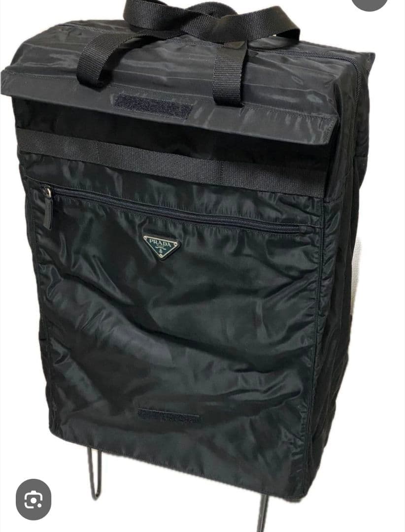 【週末値下げ】PRADA プラダ 折り畳み可 ナイロン キャリー ケース