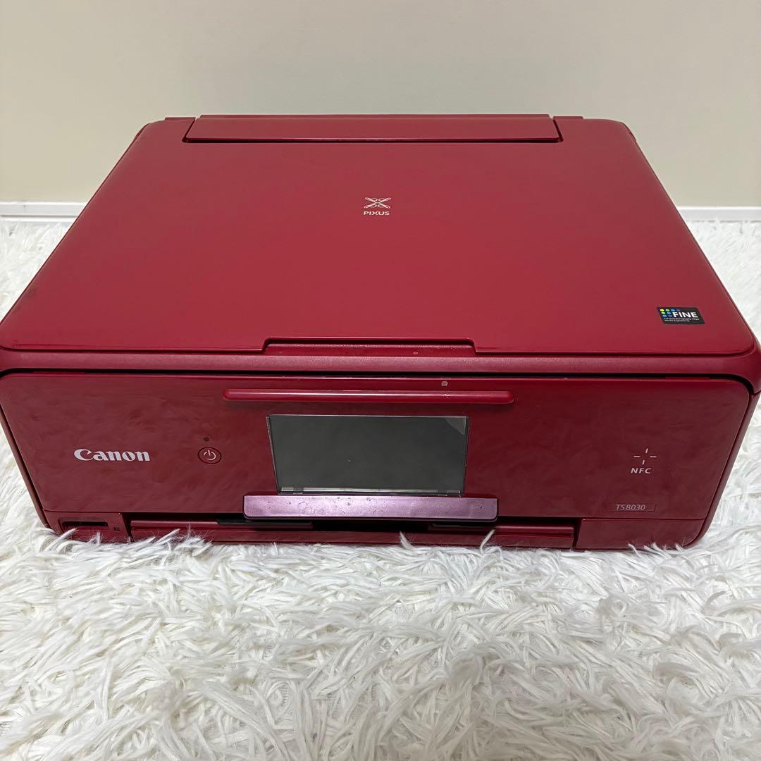 Canon TS8030 赤 レッド RED プリンター