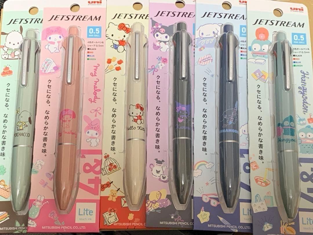 新作　ジェットストリーム Lite サンリオ　６本セット