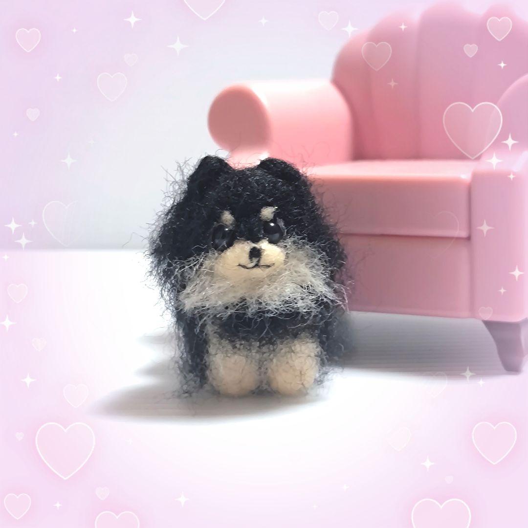□てこさま専用3.5cmブラックタンポメラニアンちゃんオーダー確認用ページ□
