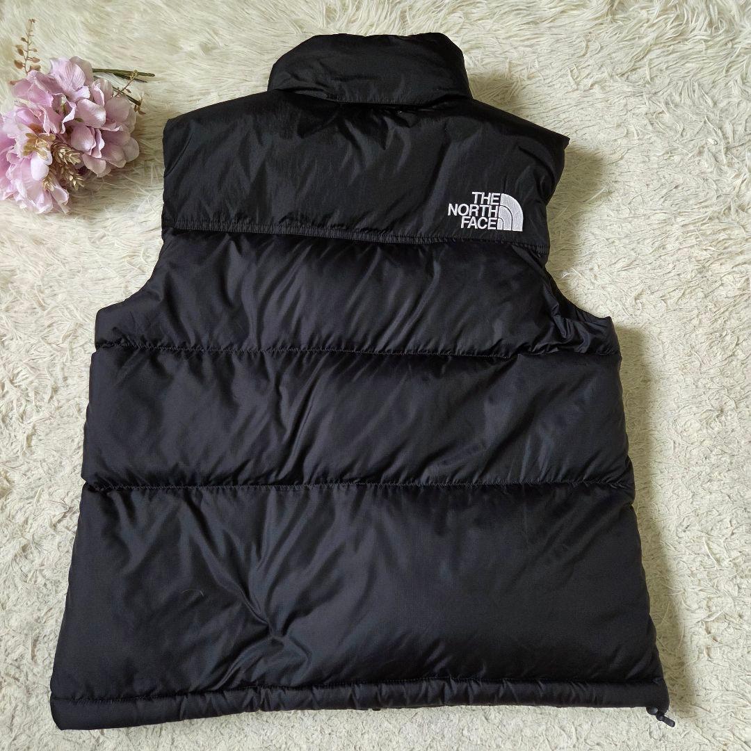 極美品 ノースフェイス ダウンベスト サイズL ブラック 洗える