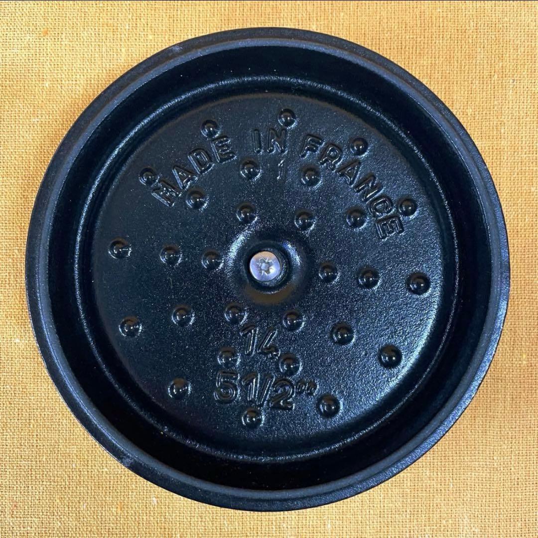 早い者勝ち‼️ 超美品 ストウブ ココット14cm 0.8ℓ グレー 鉄鍋