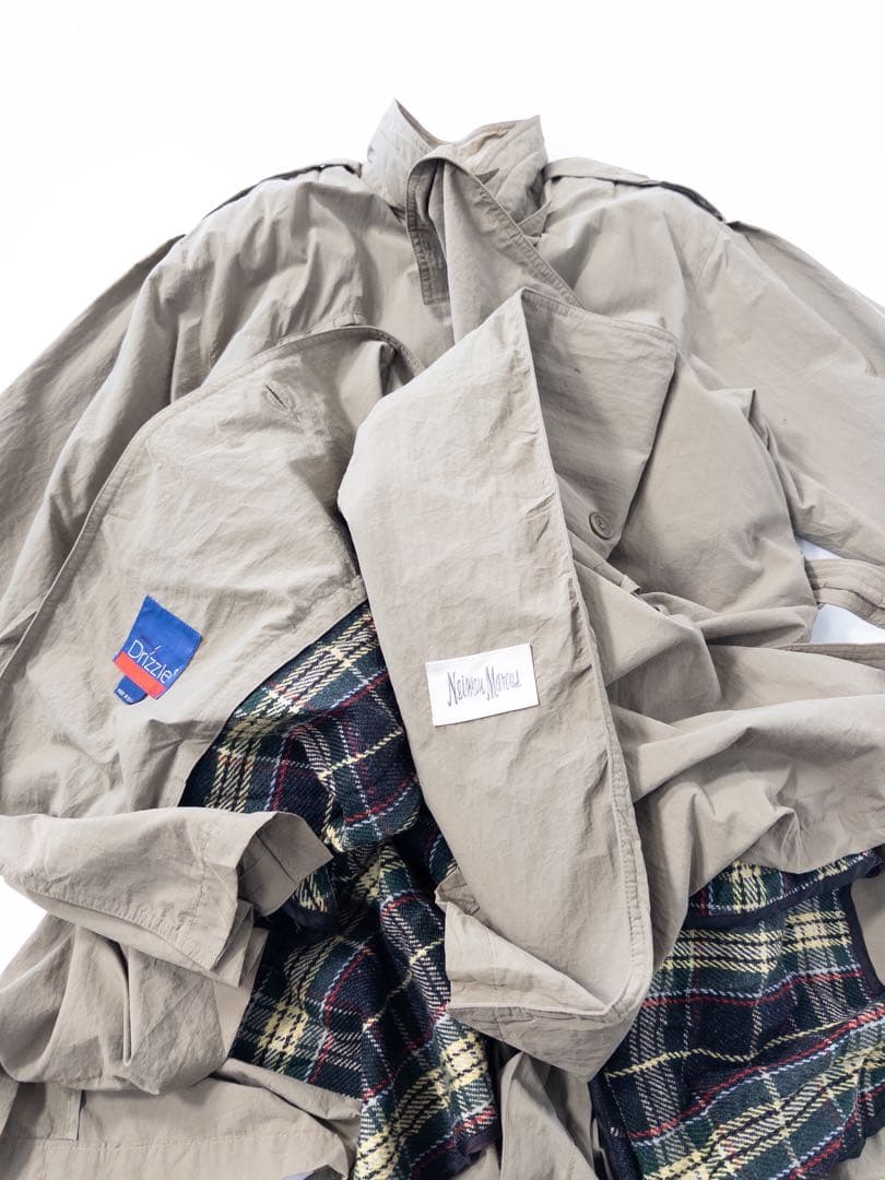 Drizzle USA製 Neiman marcus デザイントレンチコート