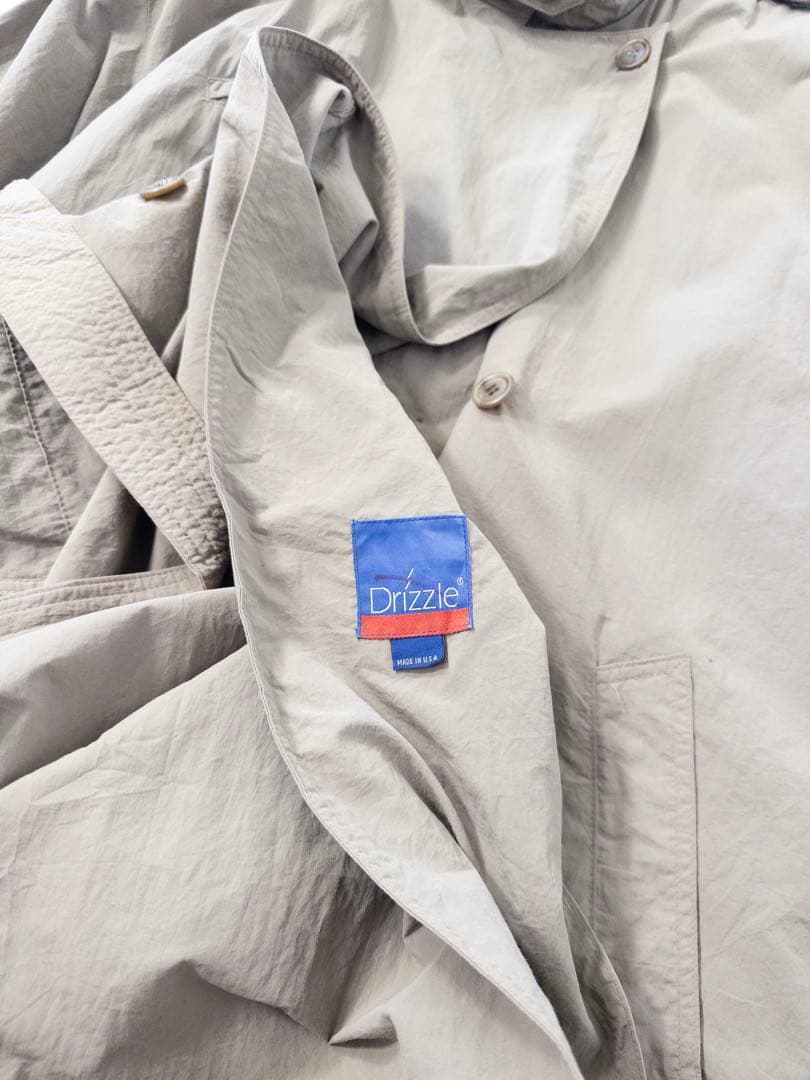 Drizzle USA製 Neiman marcus デザイントレンチコート