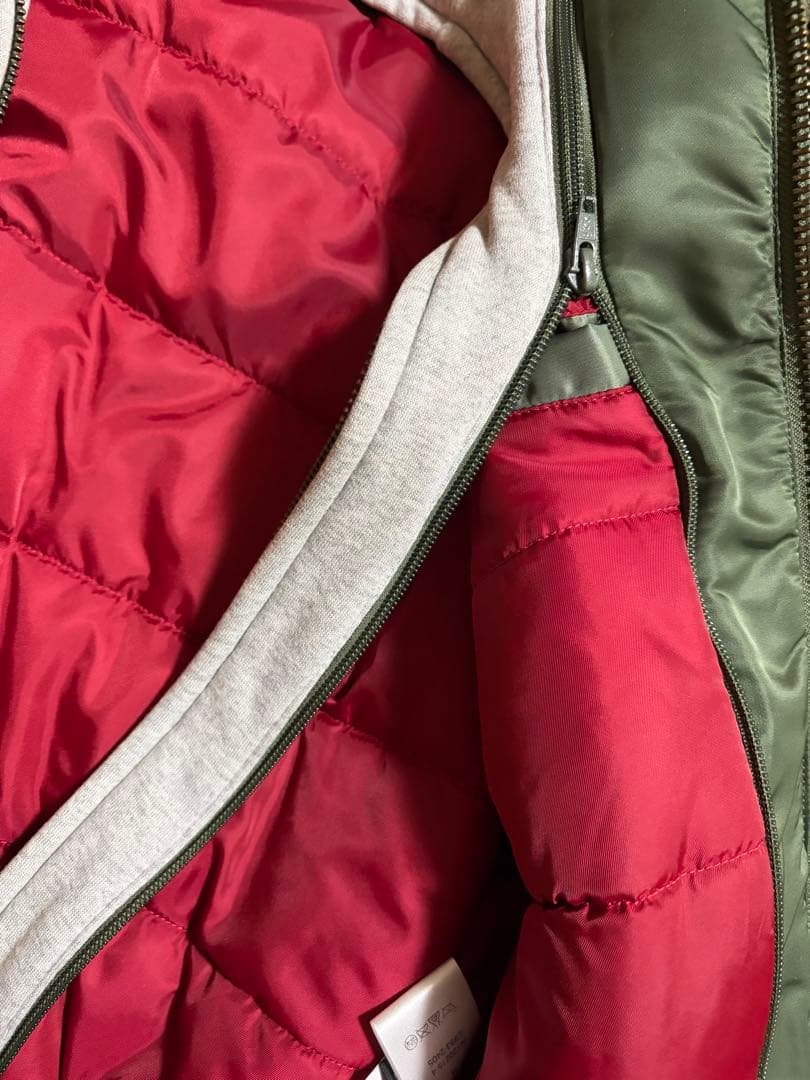 ALPHA INDUSTRIES MA-1 アウター カーキ M