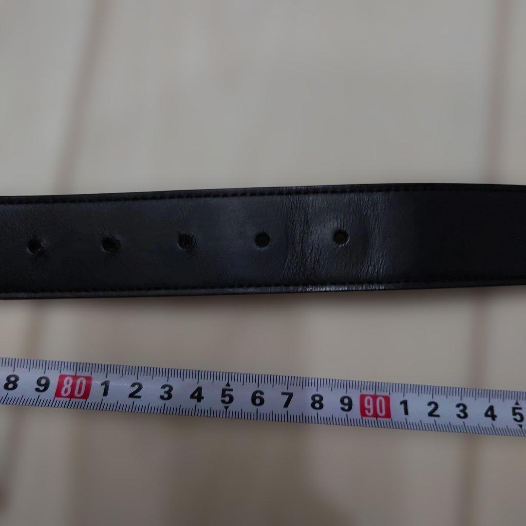 Ferragamo フェラガモ ガンチーニ　マッドグレーバックル　黒レザーベルト